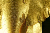 Elephant in Pure 24k Gold Leaf - Our 3d Animal Range