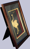 Ostrich in Pure 24k Gold Leaf - Our 3d Animal Range